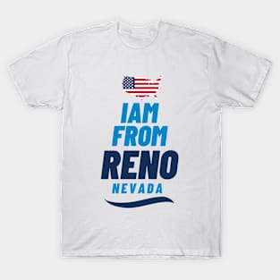 I am from Reno | American Lovers T-Shirt